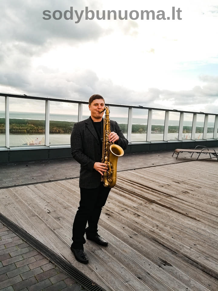 Saksofonistas Giedrius Stunžėnas