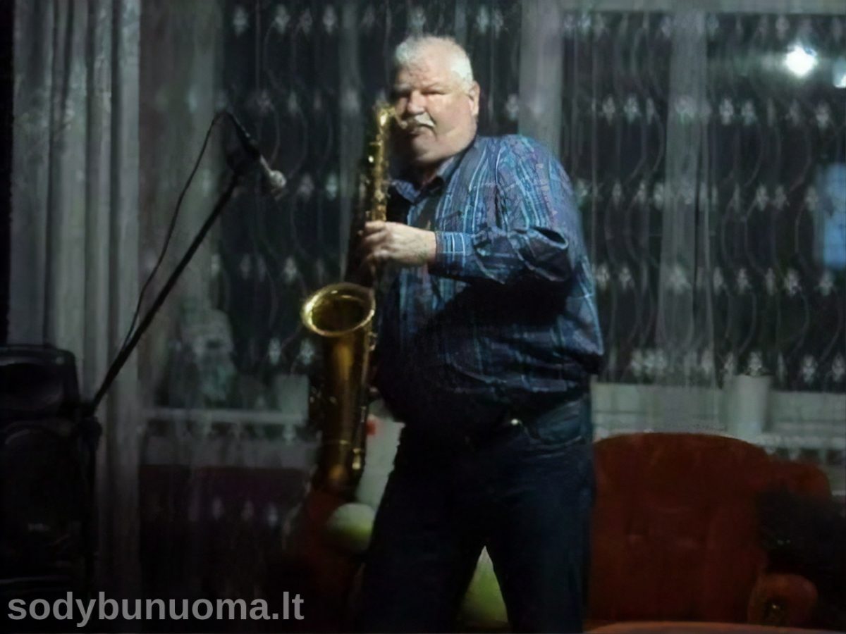 Saksofonistas Vilius Asadauskas